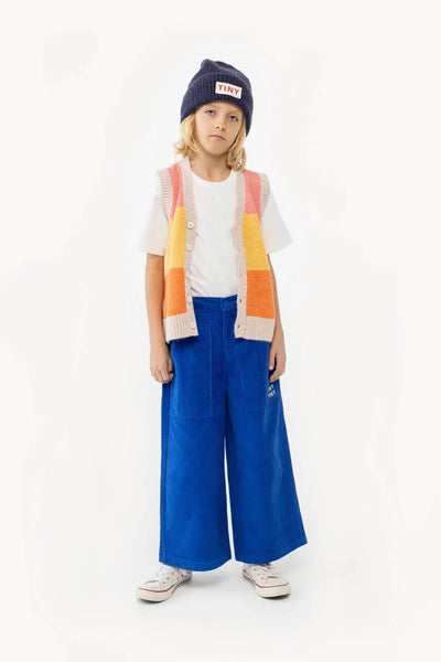 Tiny Cottons Corduroy Buttoned Pant Ultramarine