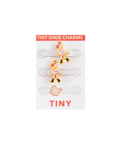 Tiny Cottons Flamingo Shoe Charm Light Pink