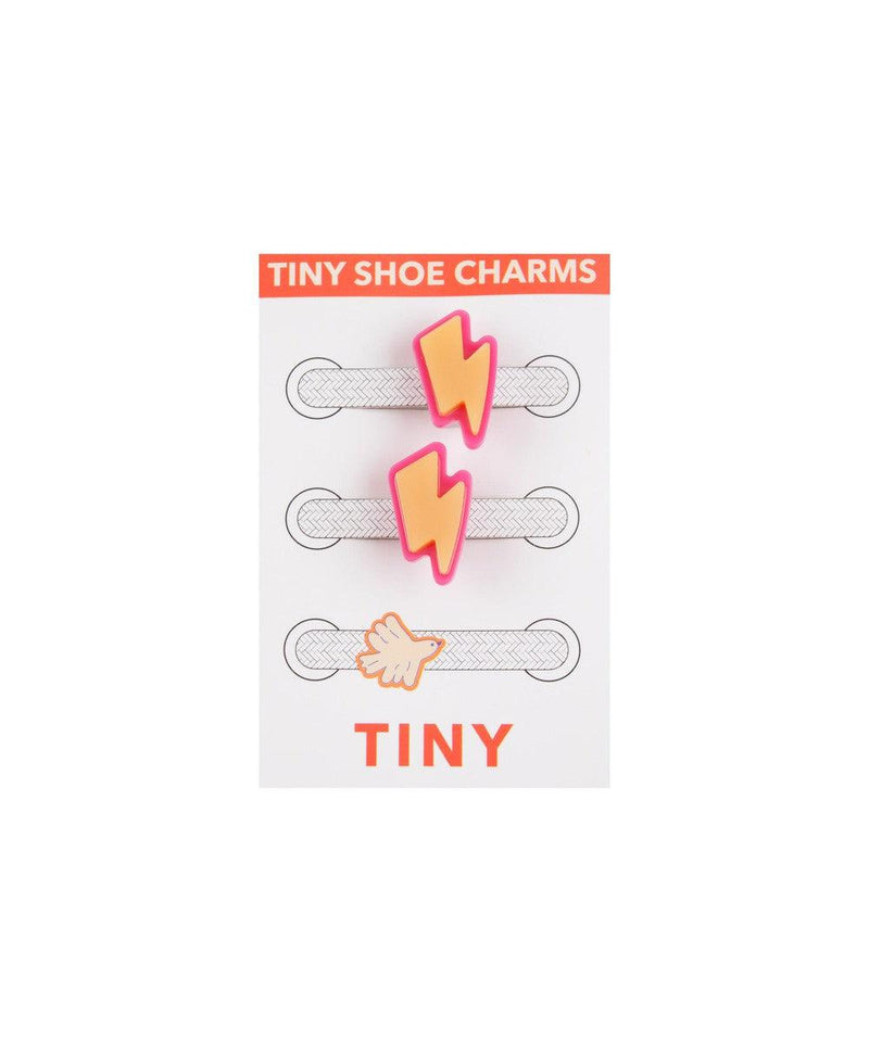 Tiny Cottons Lightning Shoe Charm Pale Ochre