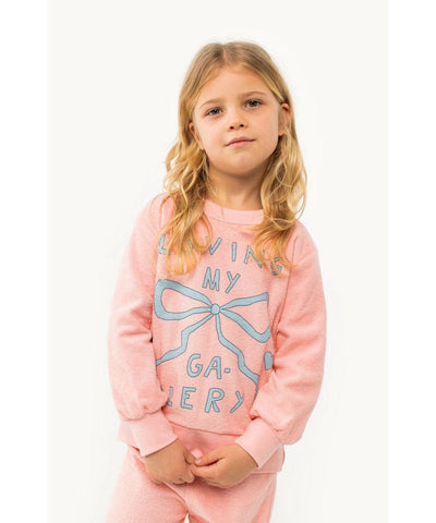 Tiny Cottons Loving Sweatshirt peach