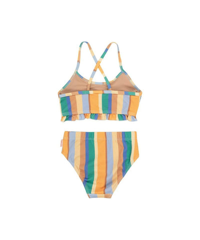 Tiny Cottons Multicolor Stripes Swim Set