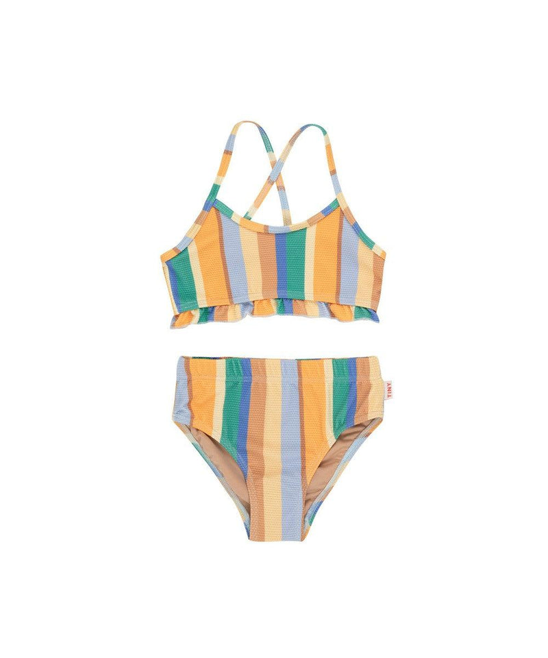 Tiny Cottons Multicolor Stripes Swim Set