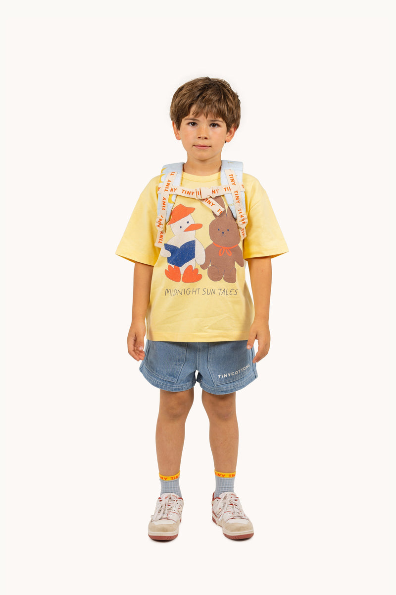 Tiny Cottons Readers Graphic Tee Mellow Yellow