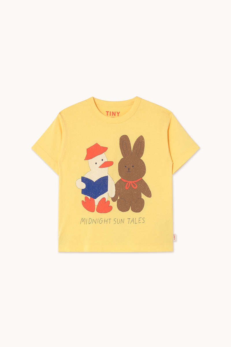 Tiny Cottons Readers Graphic Tee Mellow Yellow