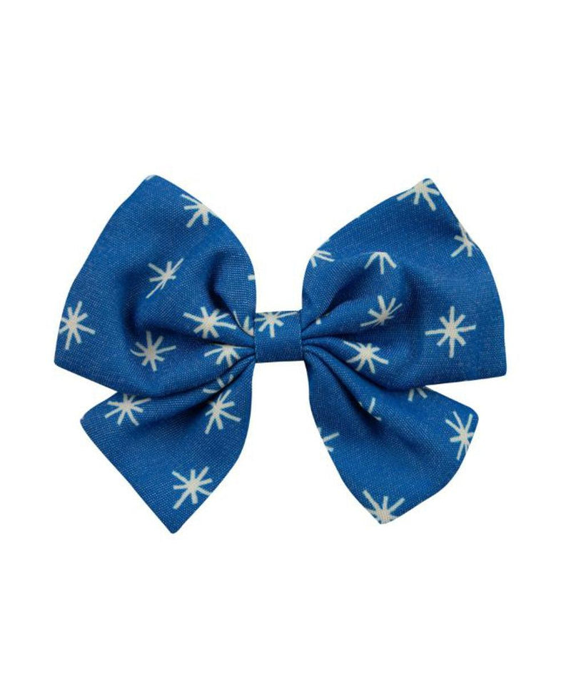 Tiny Cottons Snow Big Bow Clip Blue