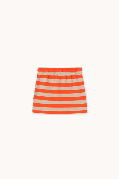 Tiny Cottons Stripes Tiny Skirt Summer Red/Dark Vanilla