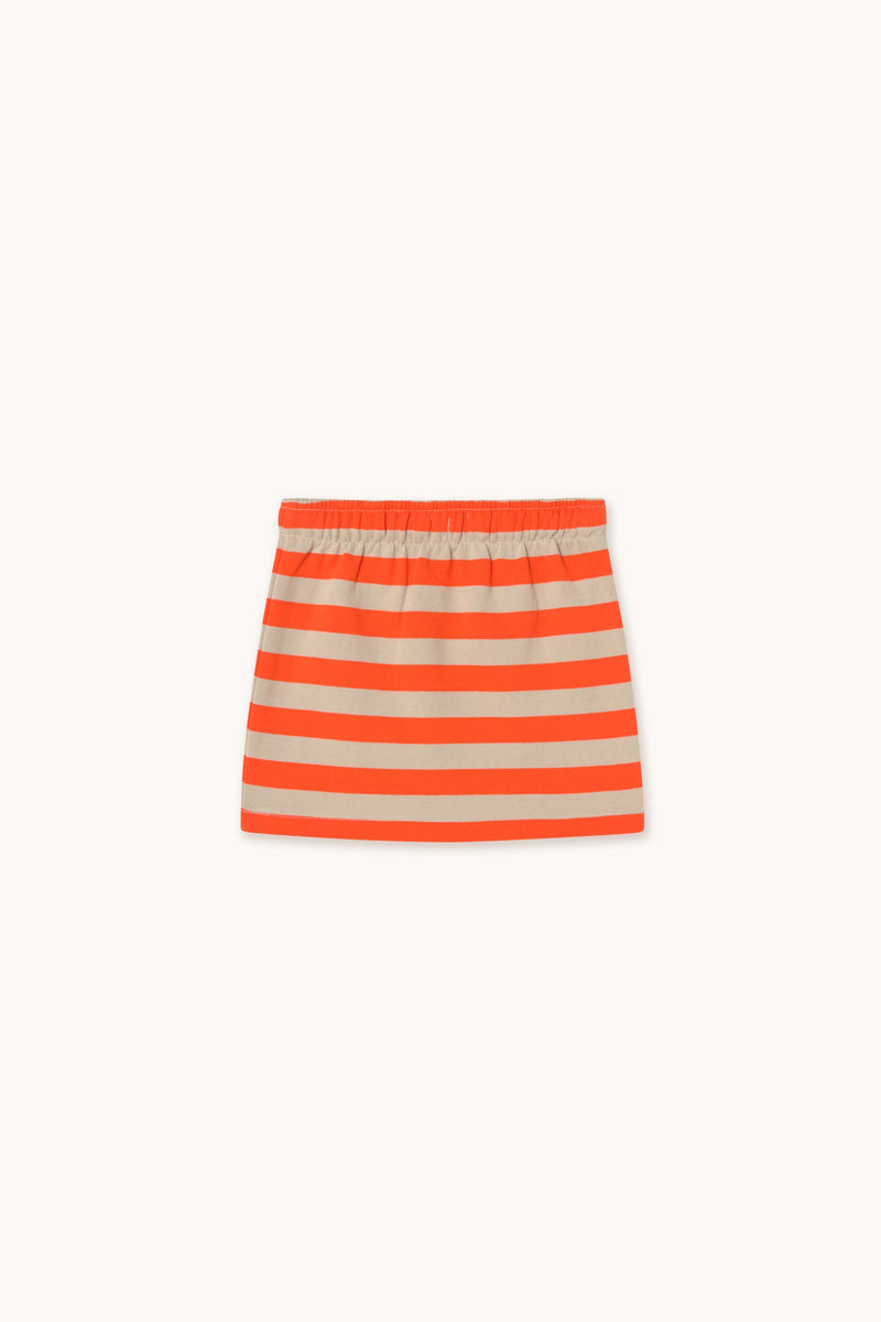 Tiny Cottons Stripes Tiny Skirt Summer Red/Dark Vanilla