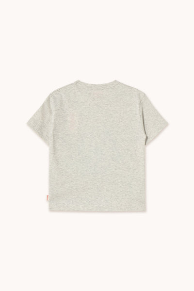 Tiny Cottons Tiny League Graphic Tee Light Grey Heather