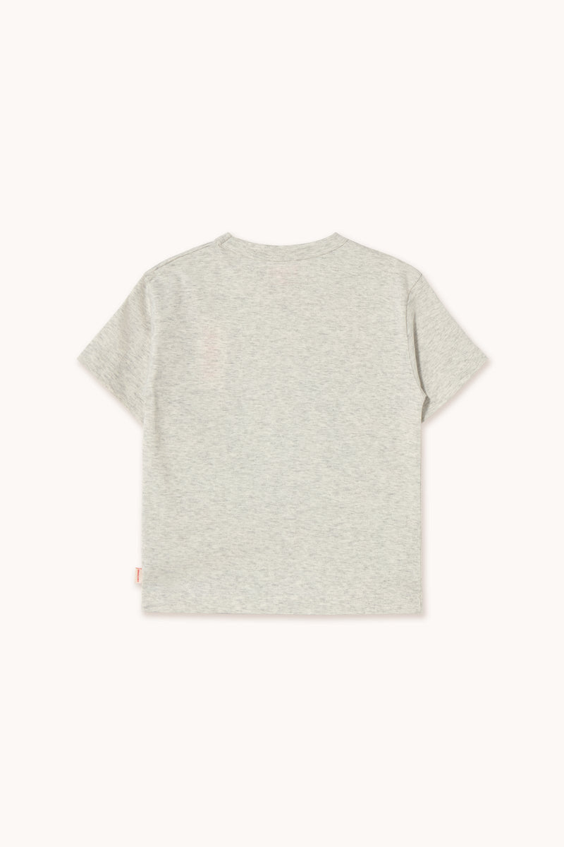 Tiny Cottons Tiny League Graphic Tee Light Grey Heather