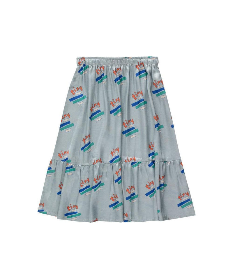 Tiny Cottons Tiny Long Skirt jade grey