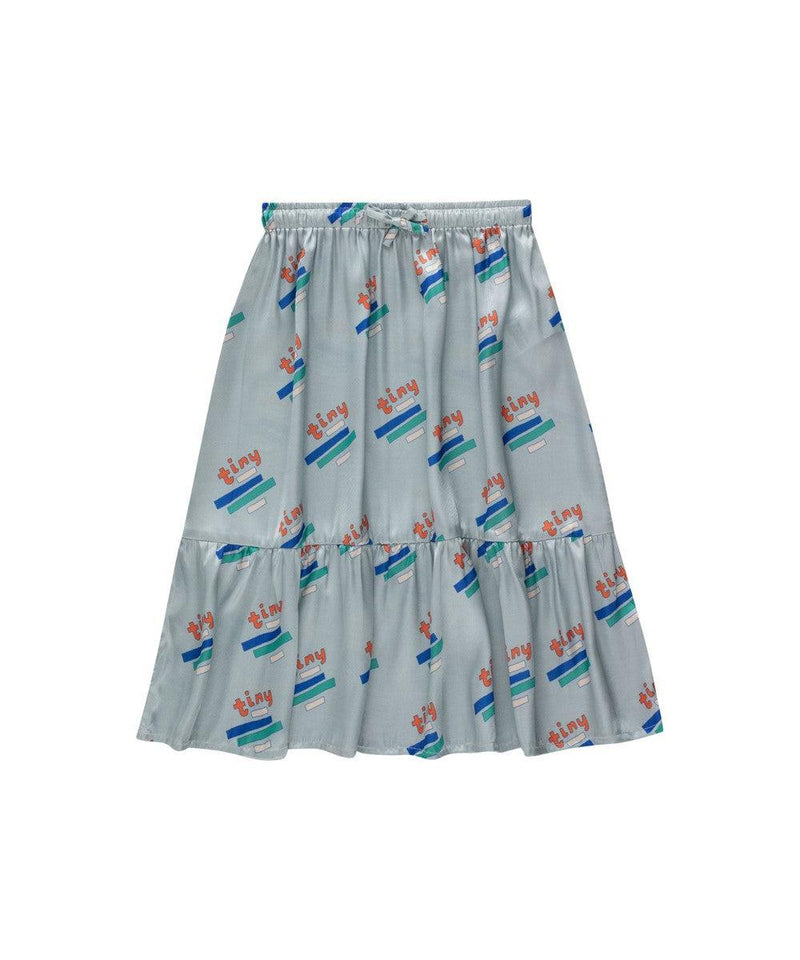 Tiny Cottons Tiny Long Skirt jade grey