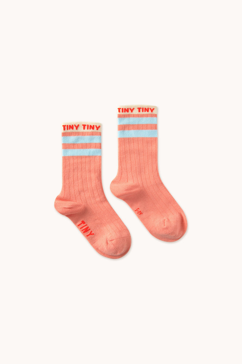 Tiny Cottons Tiny Medium Height Socks Papaya