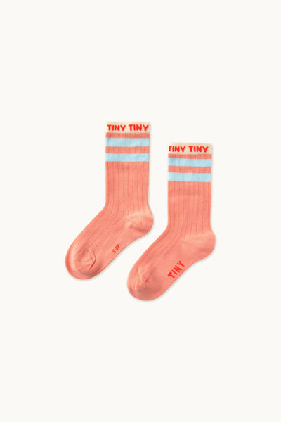 Tiny Cottons Tiny Medium Height Socks Papaya