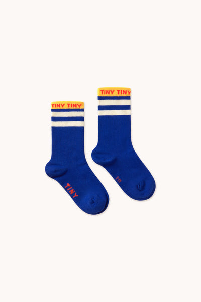 Tiny Cottons Tiny Medium Height Socks Ultramarine