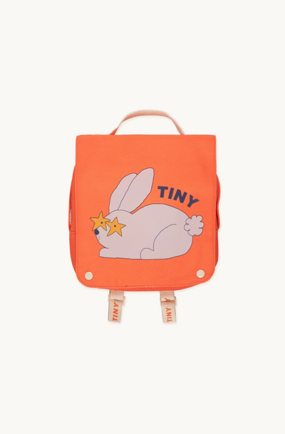 Tiny Cottons Tiny Rabbit Toddler Backpack Summer Red