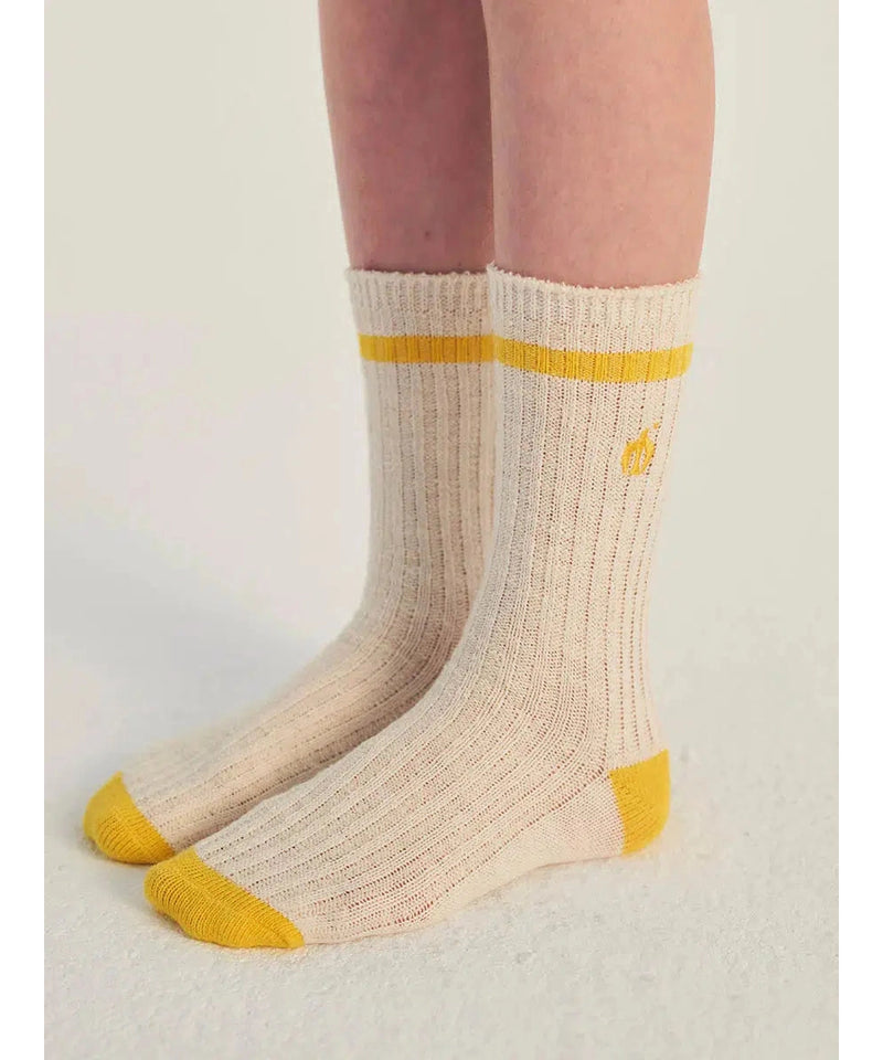 True Artist Socks nº 01 Tangerine Yellow