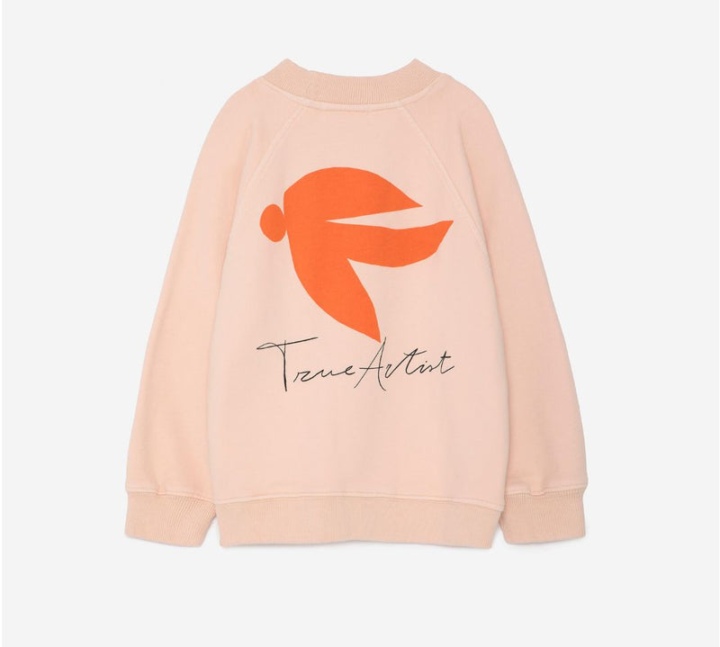 True Artist Sweatshirt Blush Pink