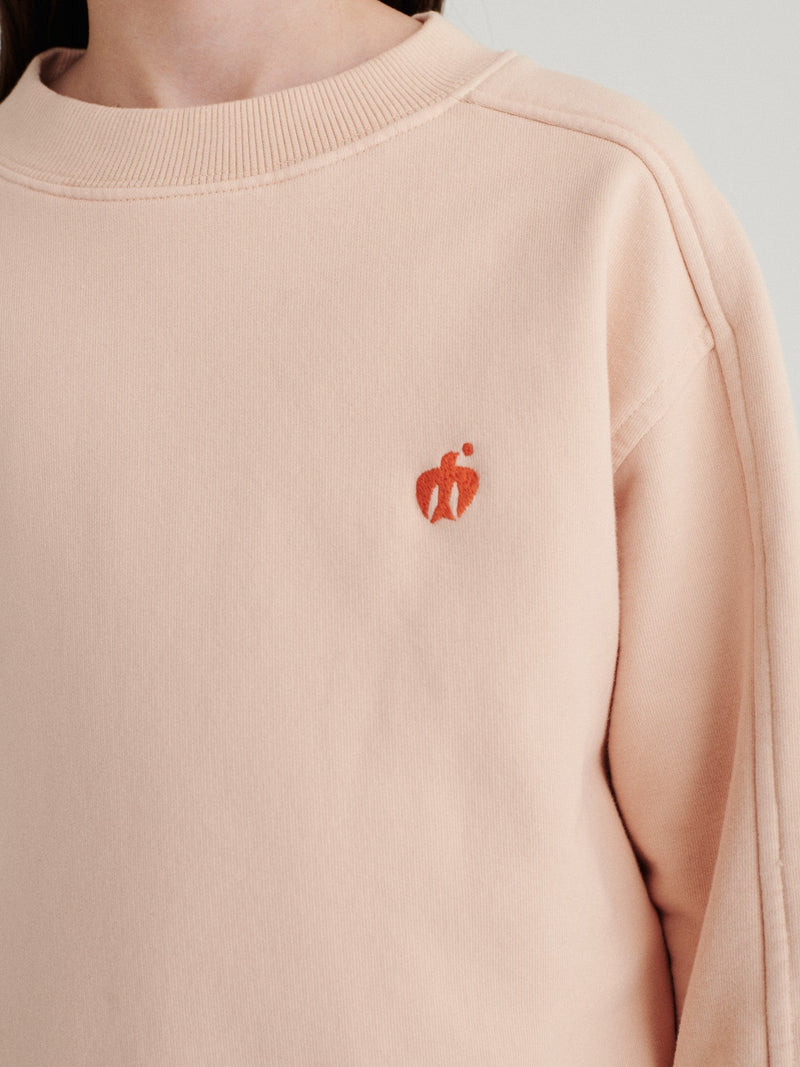 True Artist Sweatshirt Blush Pink