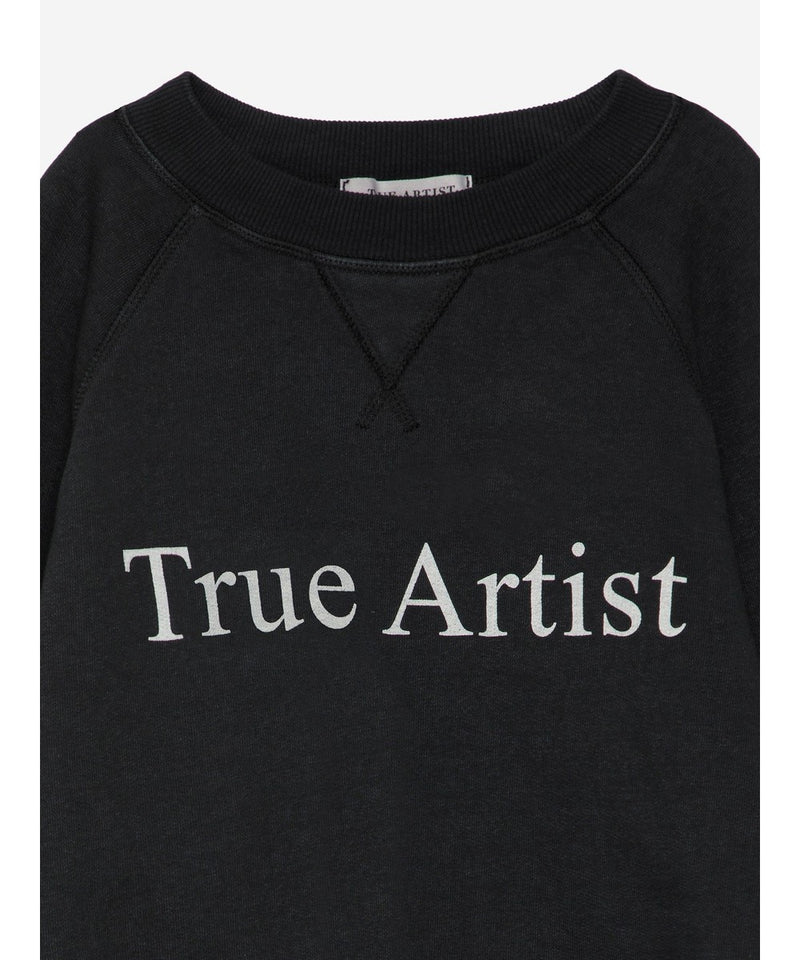 True Artist Sweatshirt Peat Black