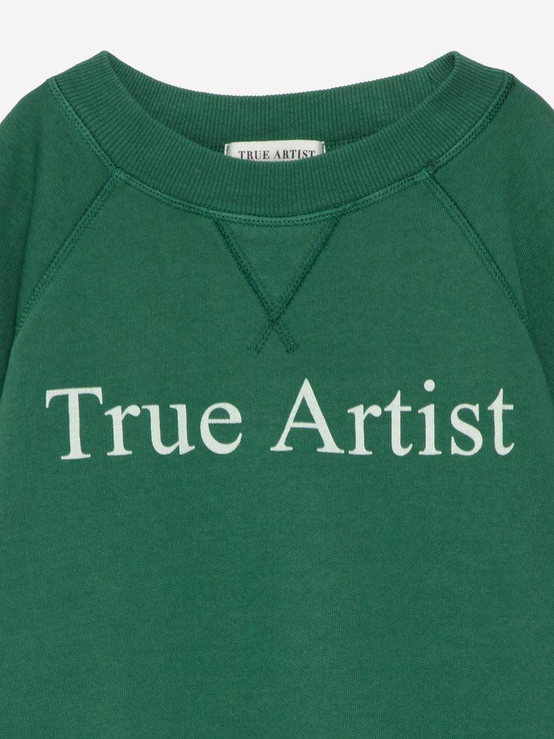 True Artist Sweatshirt Verdant Green