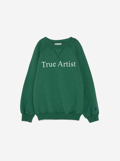 True Artist Sweatshirt Verdant Green