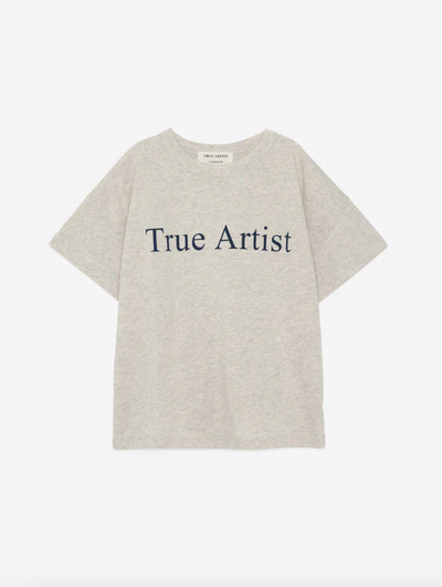 True Artist T-shirt Grey Melange