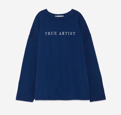 True Artist T-Shirt Lapis Blue