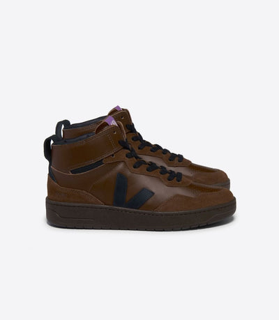 Veja Adult V-95 Leather Walnut Black