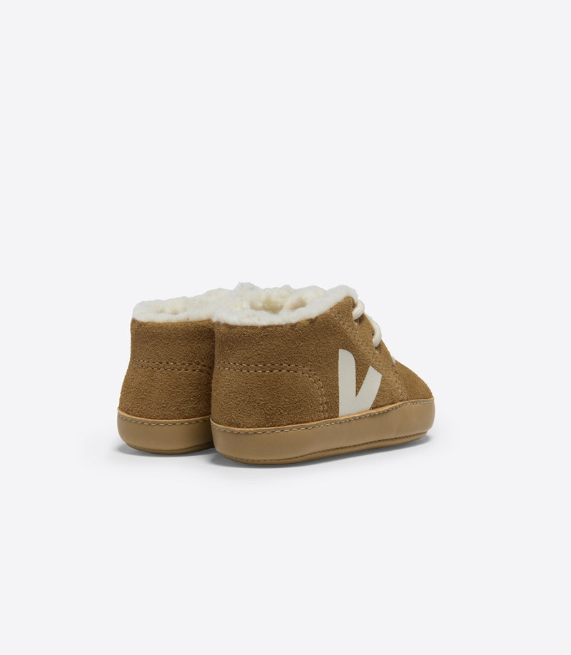 Veja Baby Winter Light Suede Camel Pierre