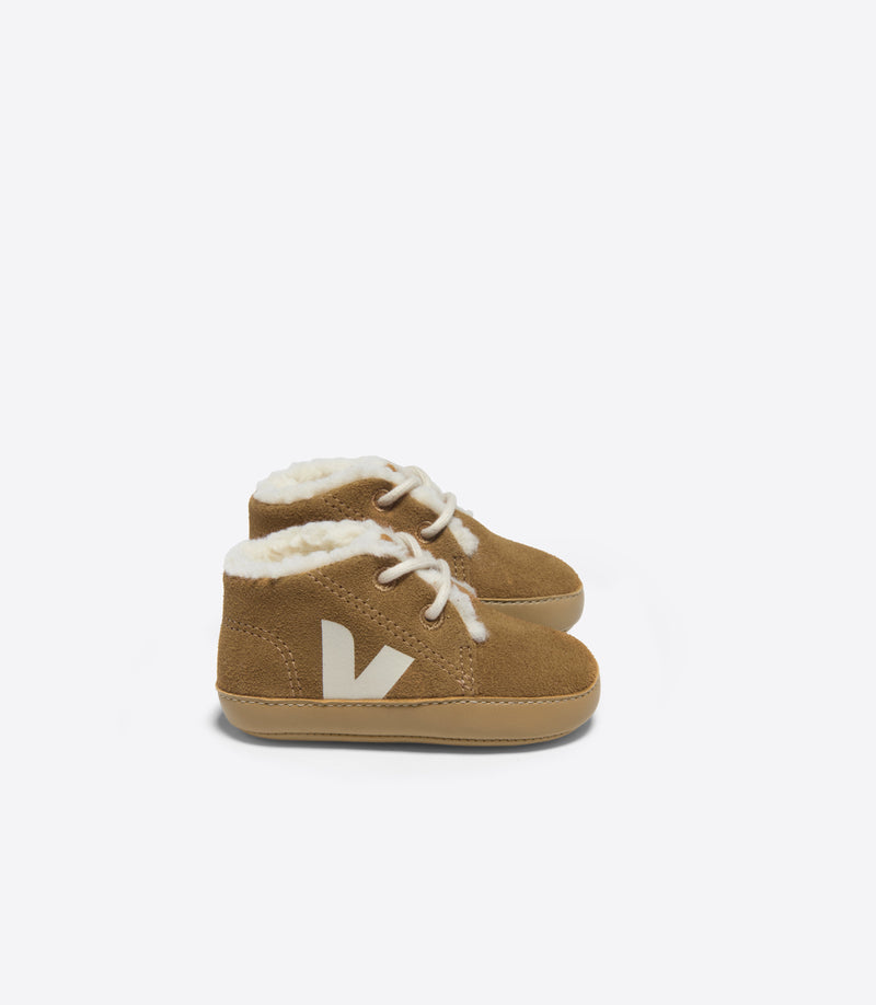 Veja Baby Winter Light Suede Camel Pierre