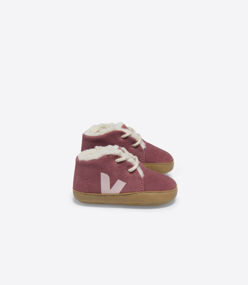 Veja Baby Winter Light Suede Dried Petal