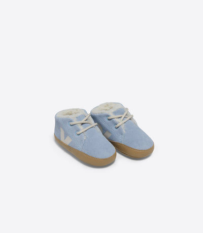 Veja Baby Winter Light Suede Steel Pierre