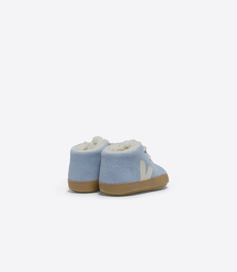 Veja Baby Winter Light Suede Steel Pierre