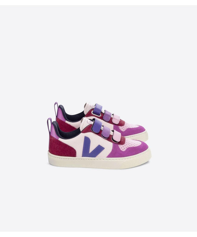 Veja Small V-10 Velcro Chromefree Multico Petale