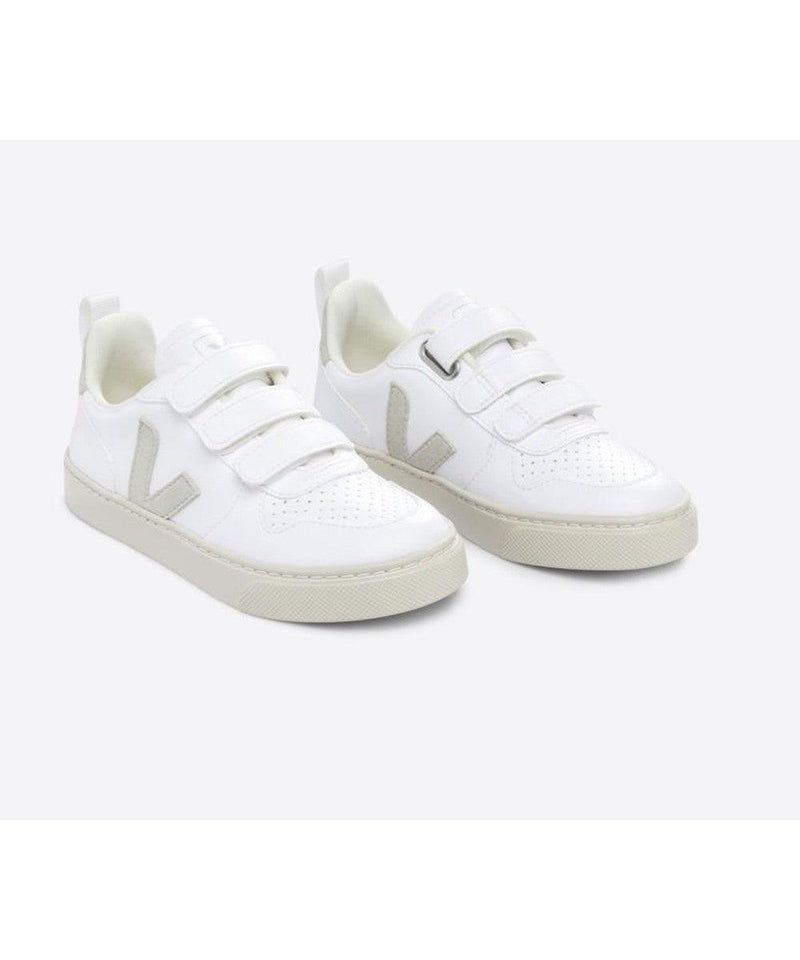 Veja Small V-10 Velcro CWL White Natural model 2