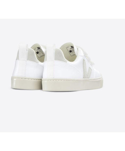 Veja Small V-10 Velcro CWL White Natural model 2