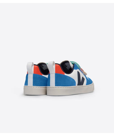 Veja V-10 Chromefree Leather Extra White Multico Nautico