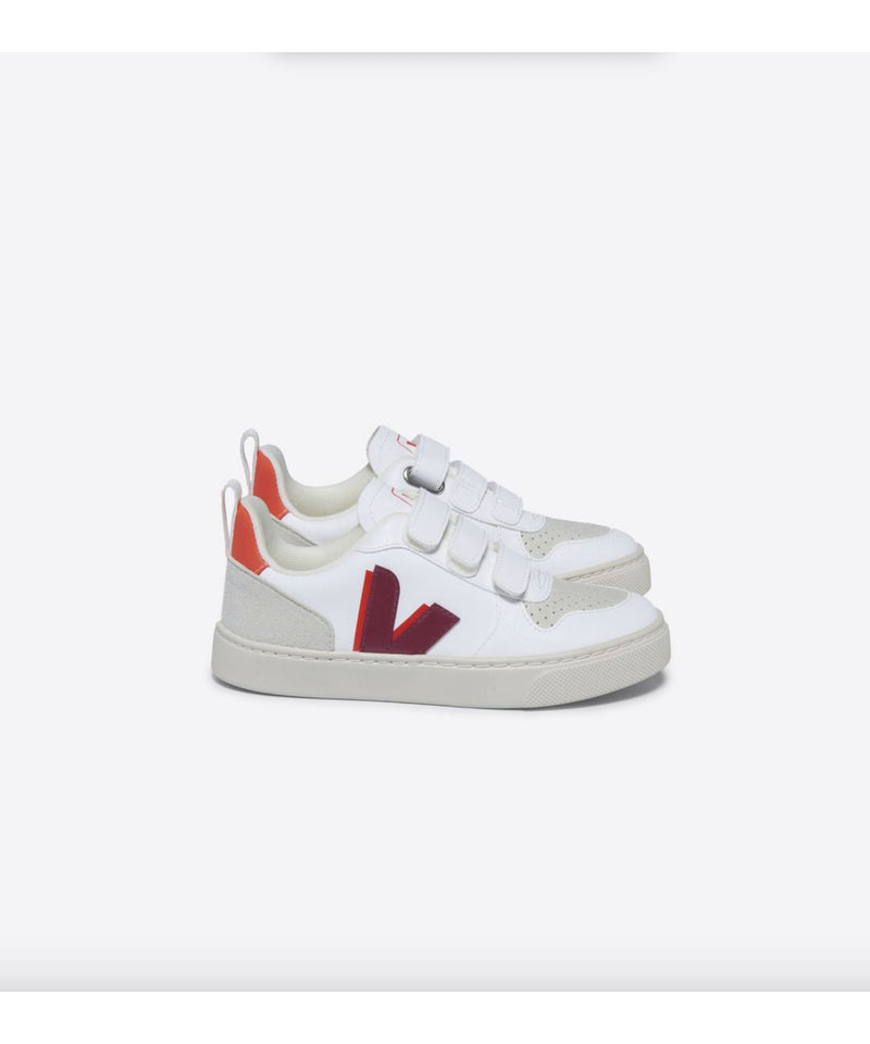 Veja V-10 CWL White Marsala Orange Fluo