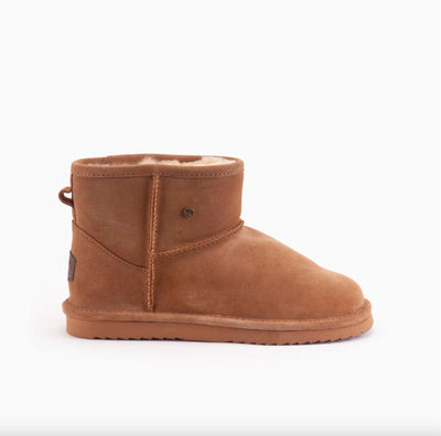 Warmbat Durack KIDS Suede Boot Cognac