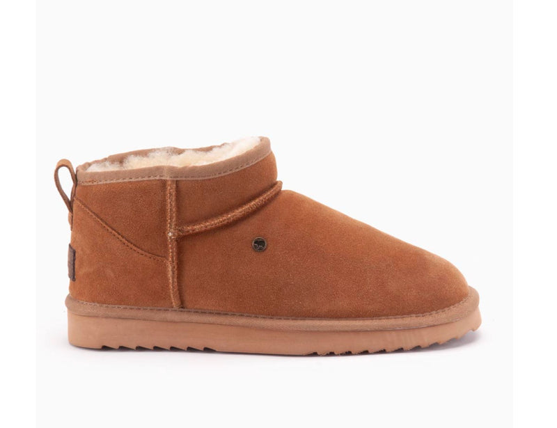 Warmbat Durack Women Suede Boot Cognac