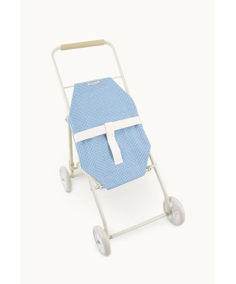 We Are Gommu Big Vichy Stroller Blue