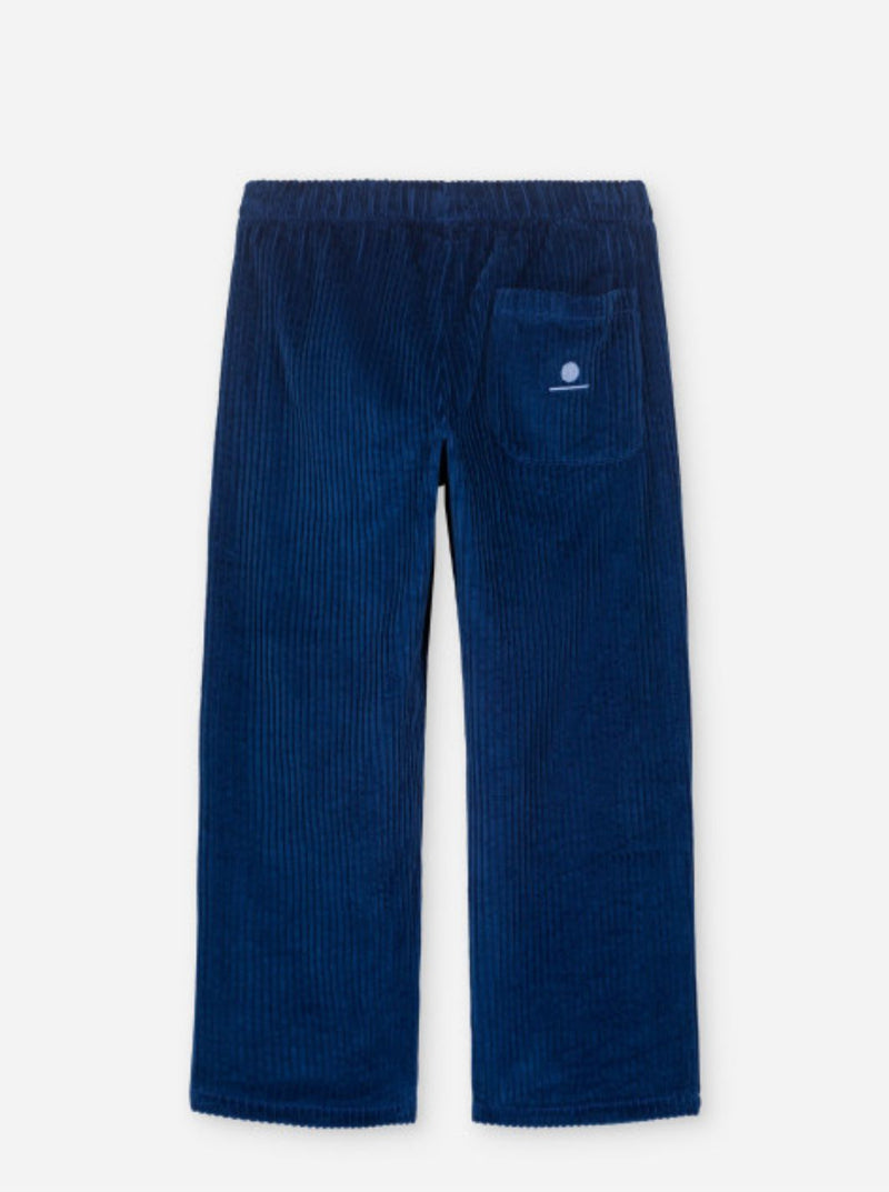 We Are Kids Baby Pantalon Tomaso Ribbed Velvet Midnight Blue