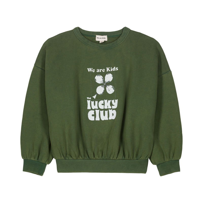 We Are Kids Baby Sweat Tony Winter Green Lucky Club