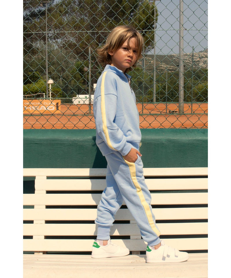 We Are Kids Jogging Charles Fleece Baby Blue