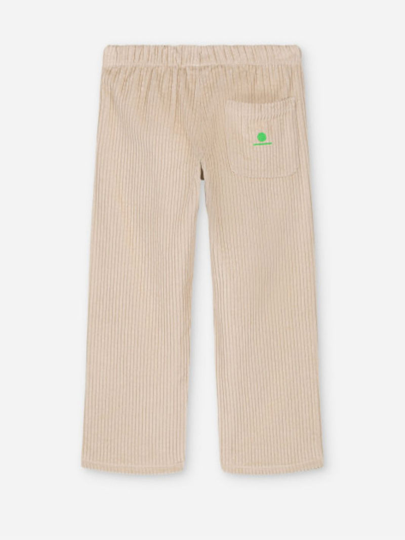 We Are Kids Pantalon Tomaso Ribbed Velvet Rice