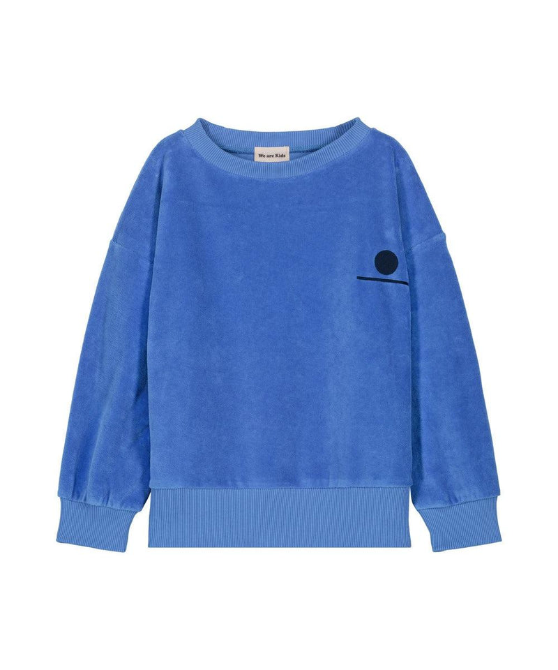 We Are Kids Sweat Nat Velvet Super Blue