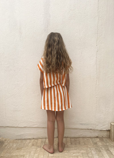 We Are Kids Top Jodie Orange Stripes