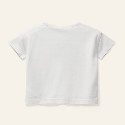 Wynken Crop Kite Tee Hi Flyer Ecru