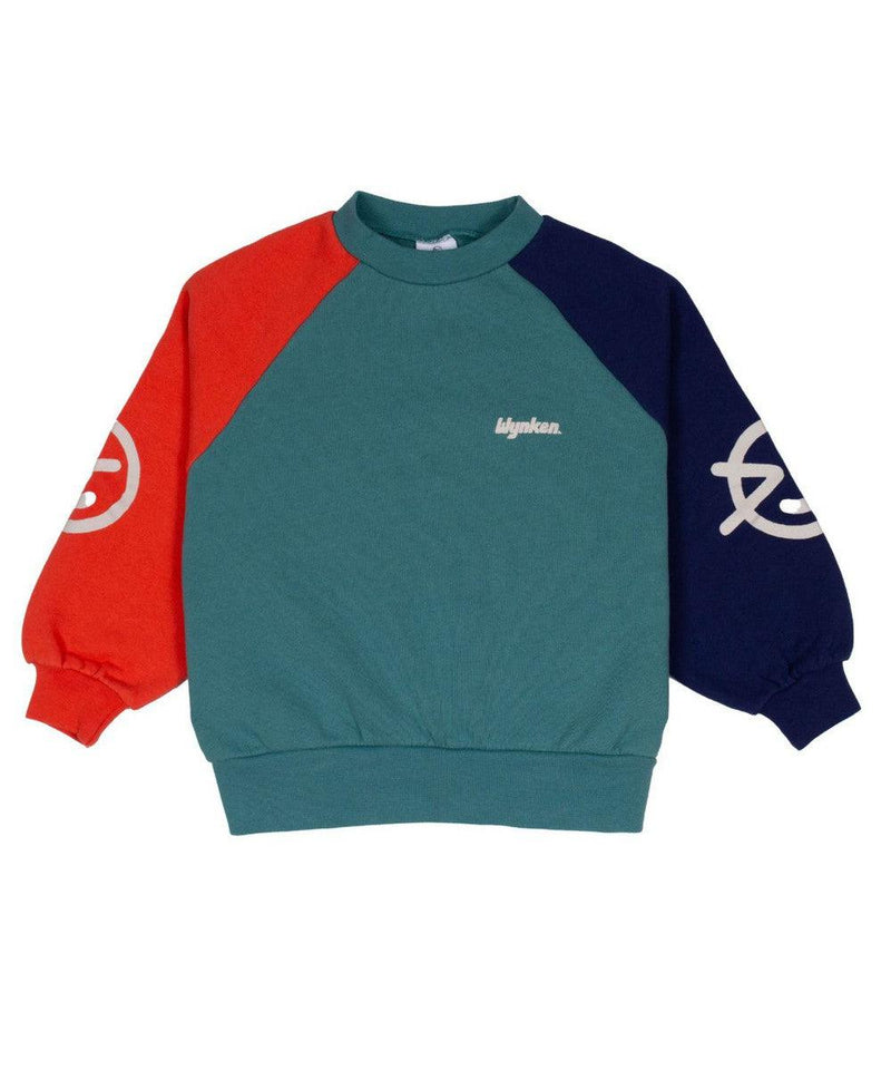 Wynken Double Wynken Jersey Sweat P red/S green/R navy