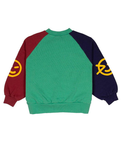 Wynken Double Wynken Jersey Sweat R navy/ P green/ C red